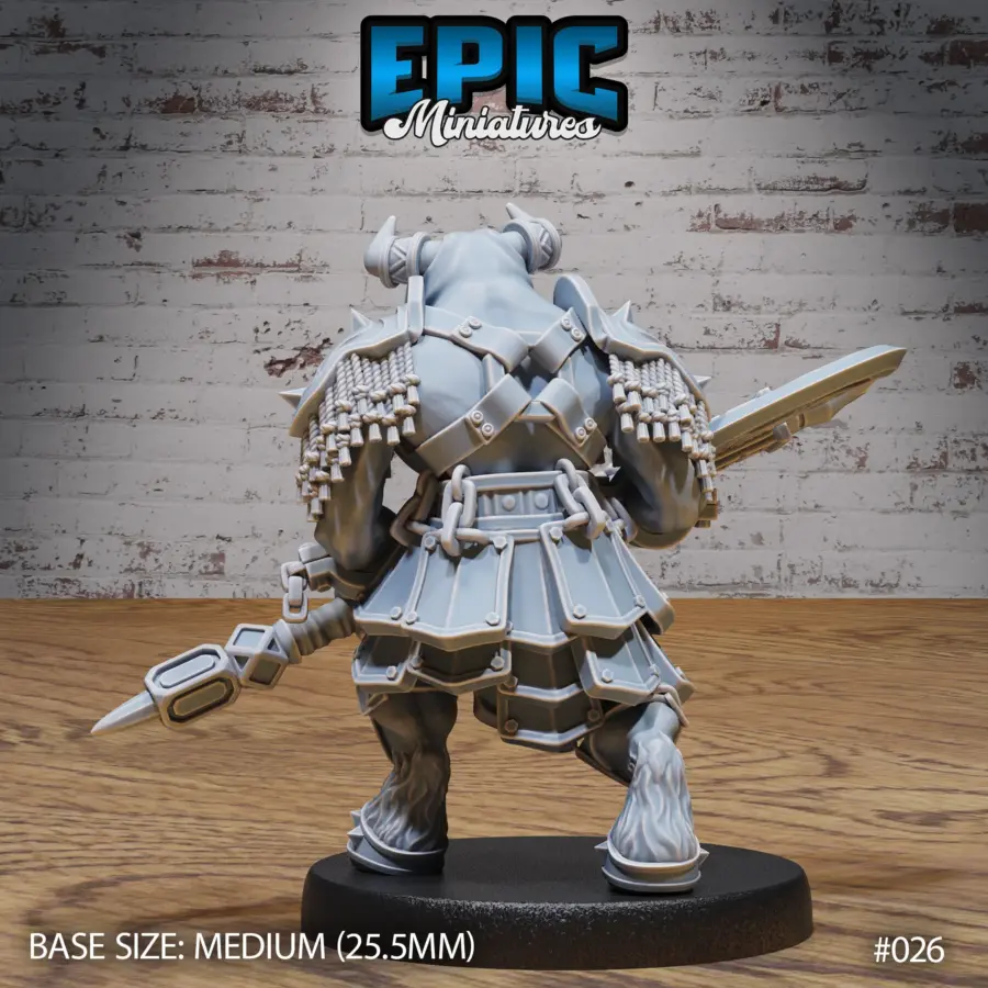 Minotaur Tribe Battle Axe (Medium) - Image 2