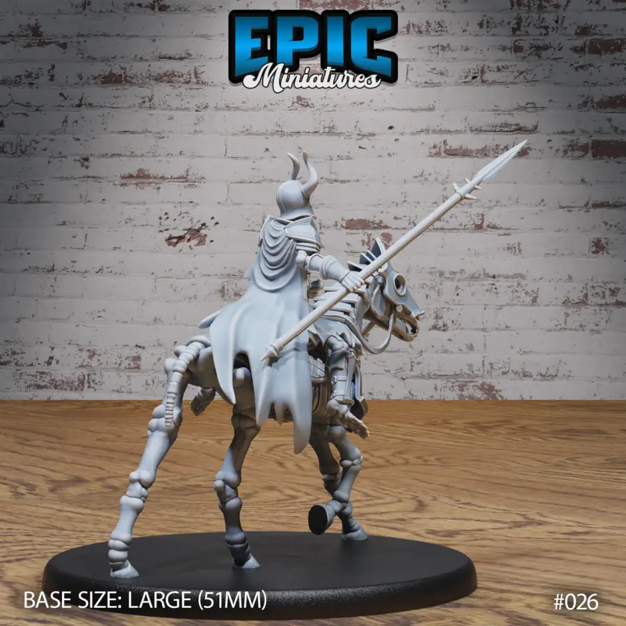 Skeleton Army Spear Mounted (Large) - Image 4
