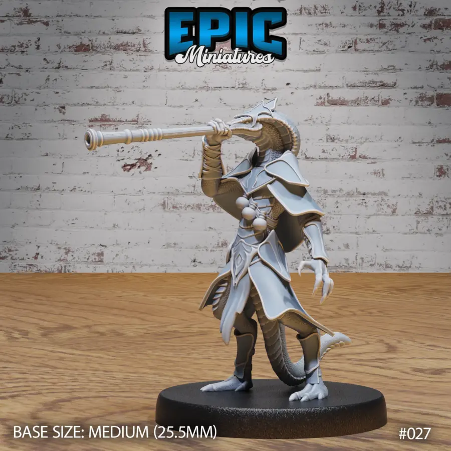 Lizard Folk Army Blowpipe (Medium)