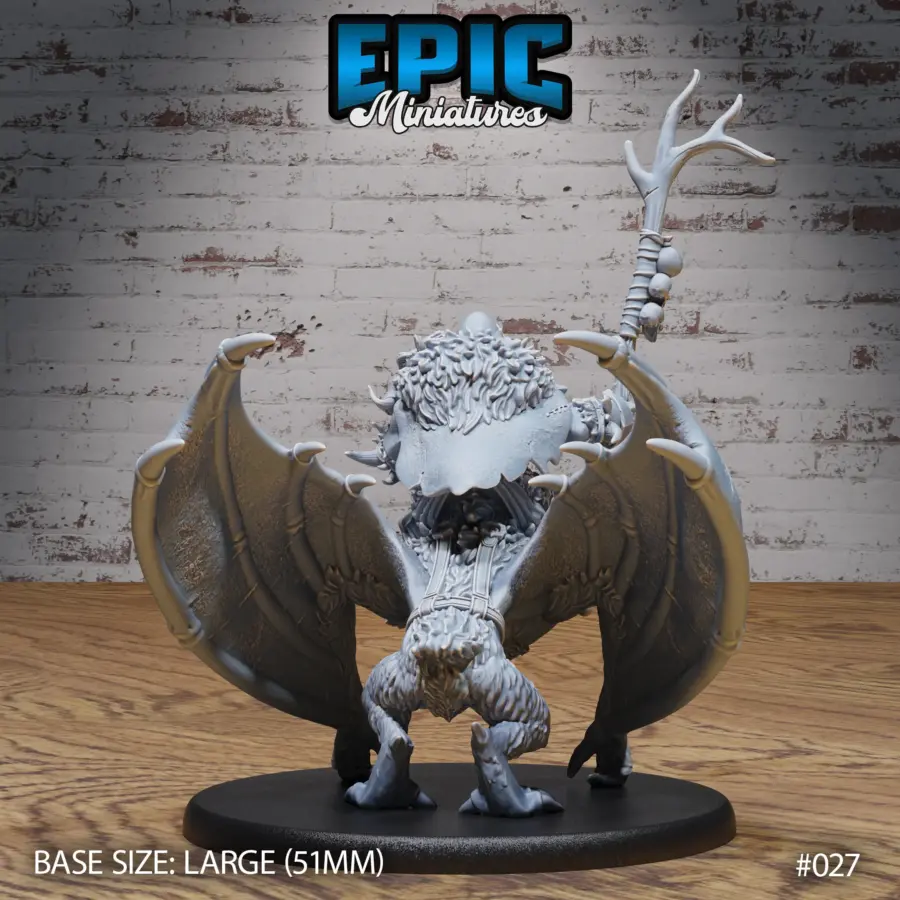 Orc Army Bat Rider Shaman (Large) - Image 2