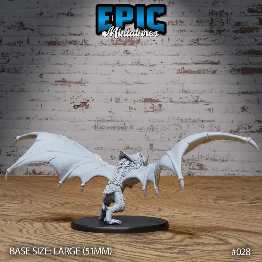 Orc Army Bat Mount Angry (Large) - Image 2
