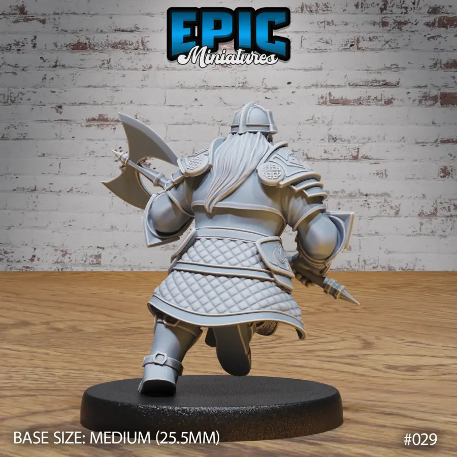 Dwarf Army Battle Axe (Medium) - Image 2