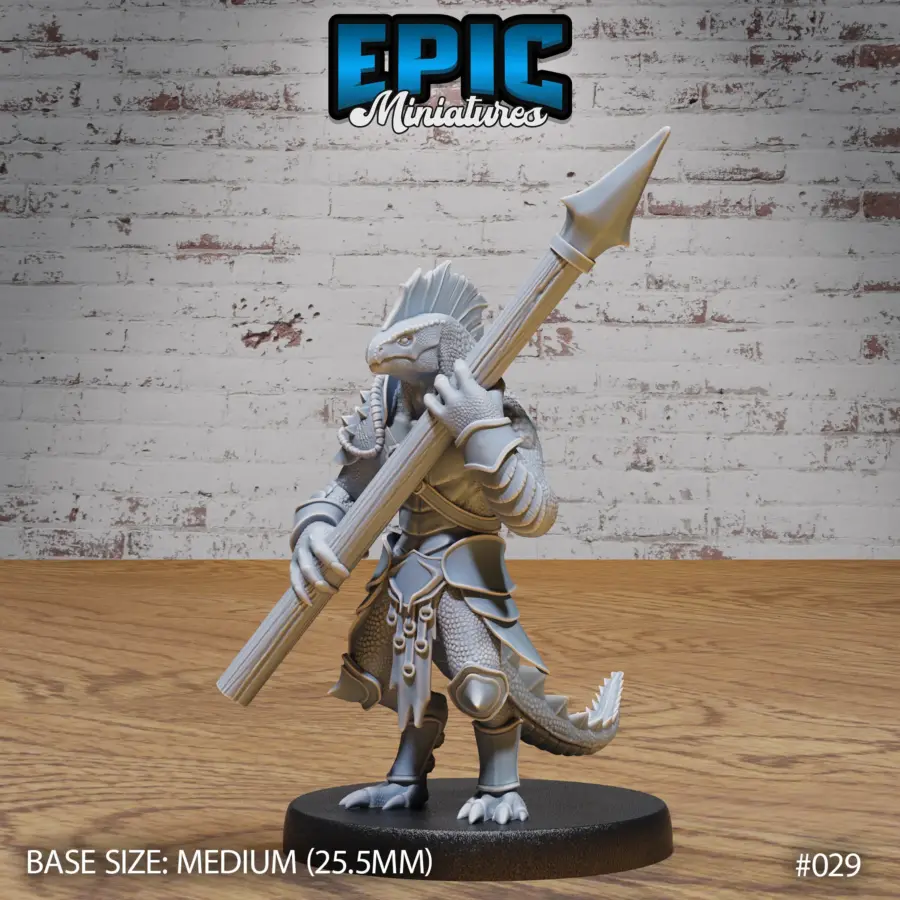 Lizard Folk Army Ballista Operator (Medium)