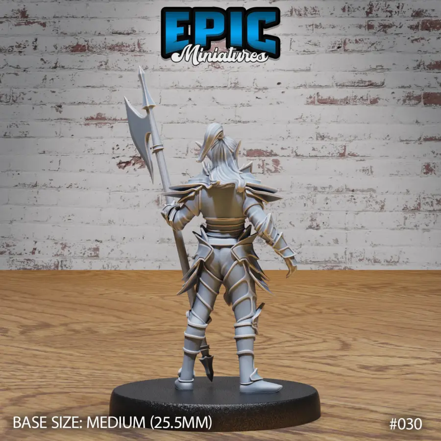 Dark Elf Army Halberd (Medium) - Image 2