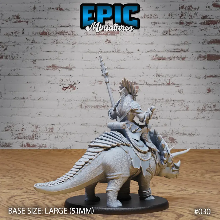 Lizard Folk Army Dino Warrior (Large) - Image 2