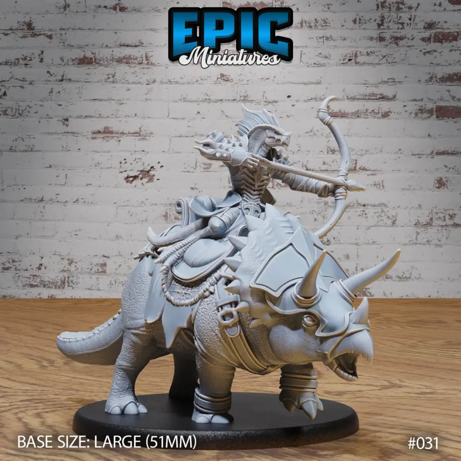 Lizard Folk Army Dino Archer (Large)