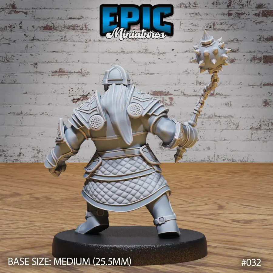 Dwarf Army Morningstar (Medium) - Image 2