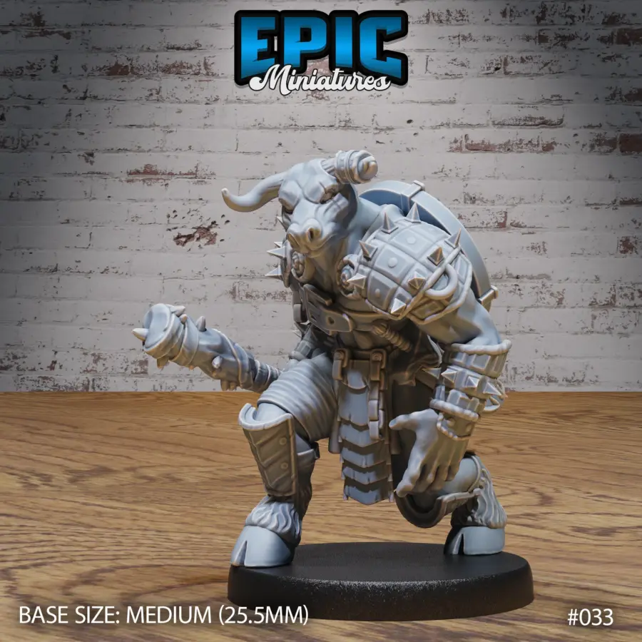Minotaur Tribe Bandit (Medium)