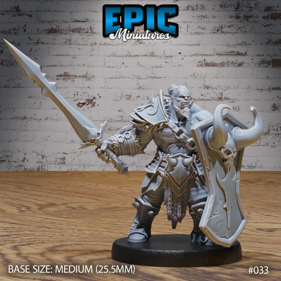 Orc Army Sword & Shield (Medium)