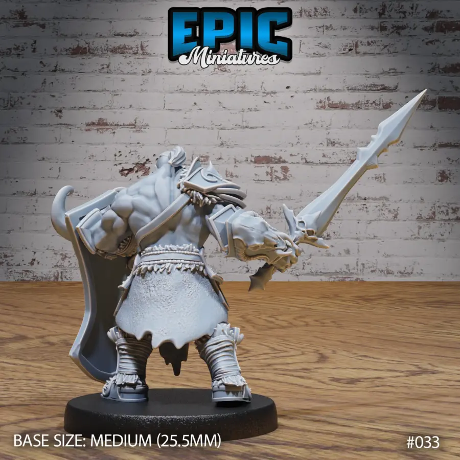Orc Army Sword & Shield (Medium) - Image 2
