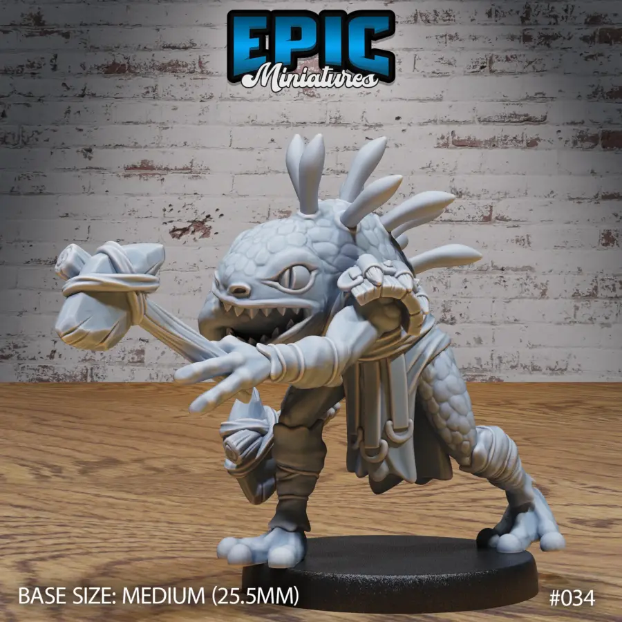 River Folk Axe Fighter (Medium)