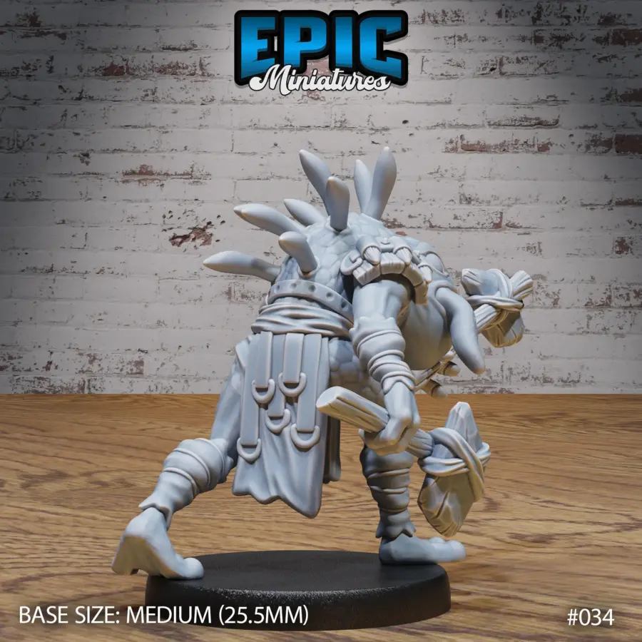 River Folk Axe Fighter (Medium) - Image 2