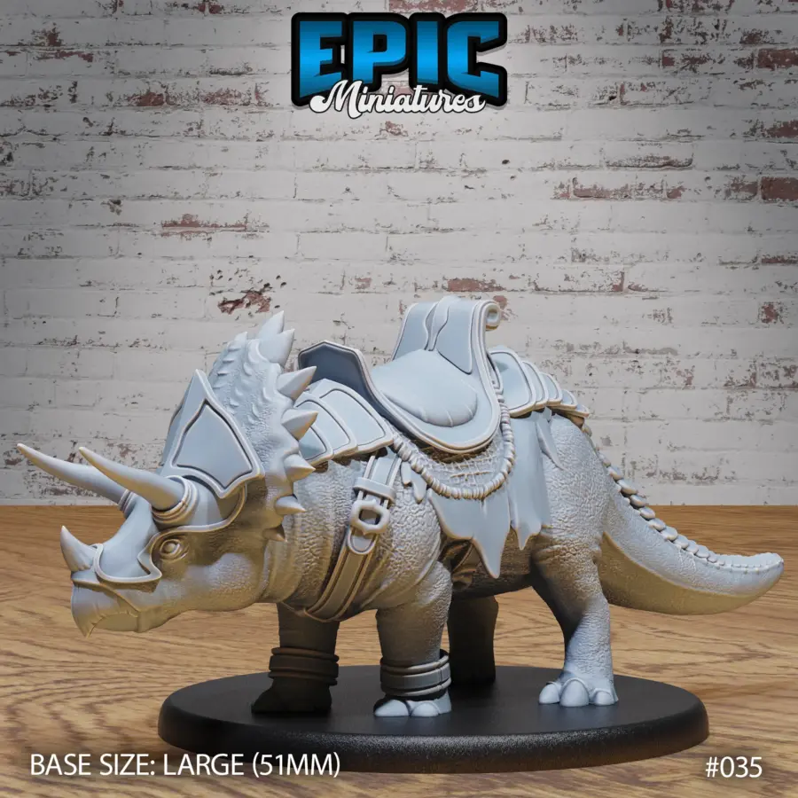Triceratops Dinosaur Mount (Large)