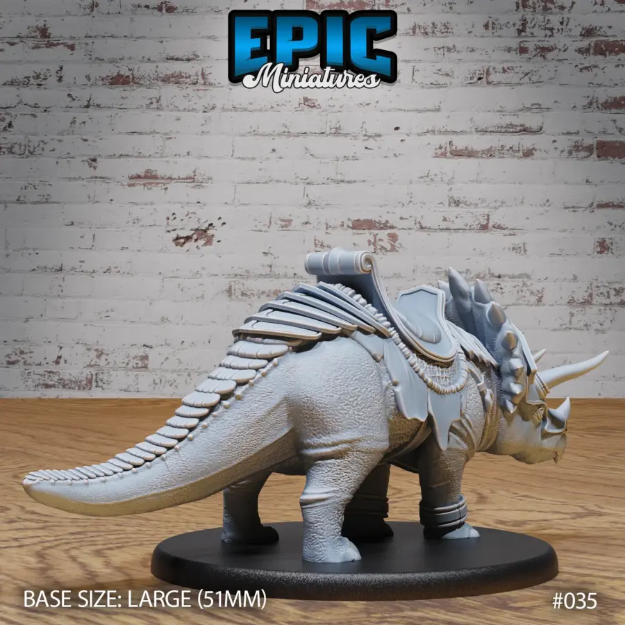 Triceratops Dinosaur Mount (Large) - Image 2