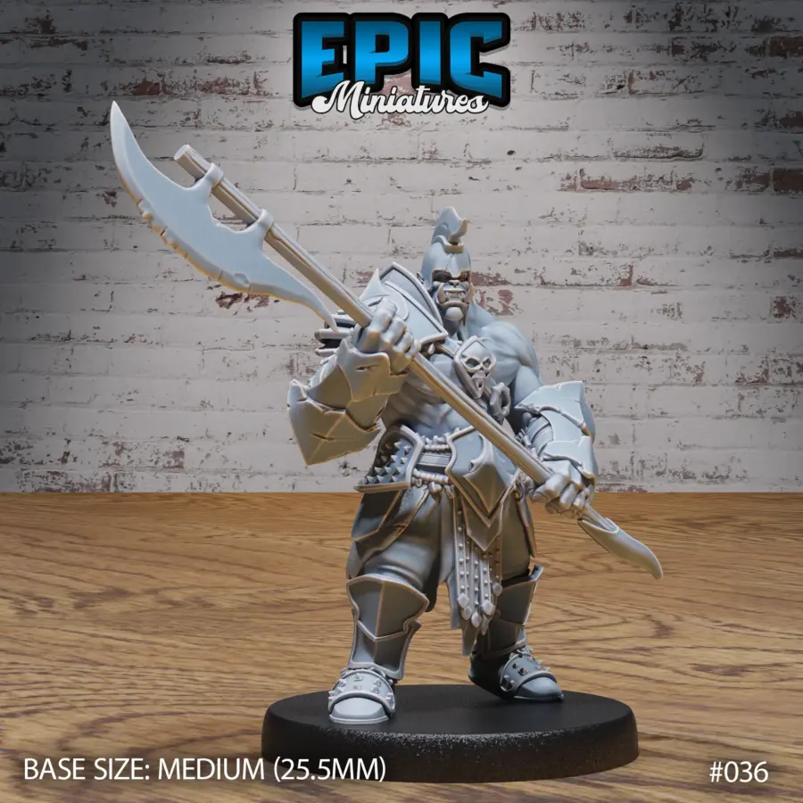 Orc Army Halberd (Medium)