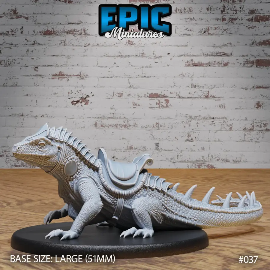 Giant Reptile Mount (Large)