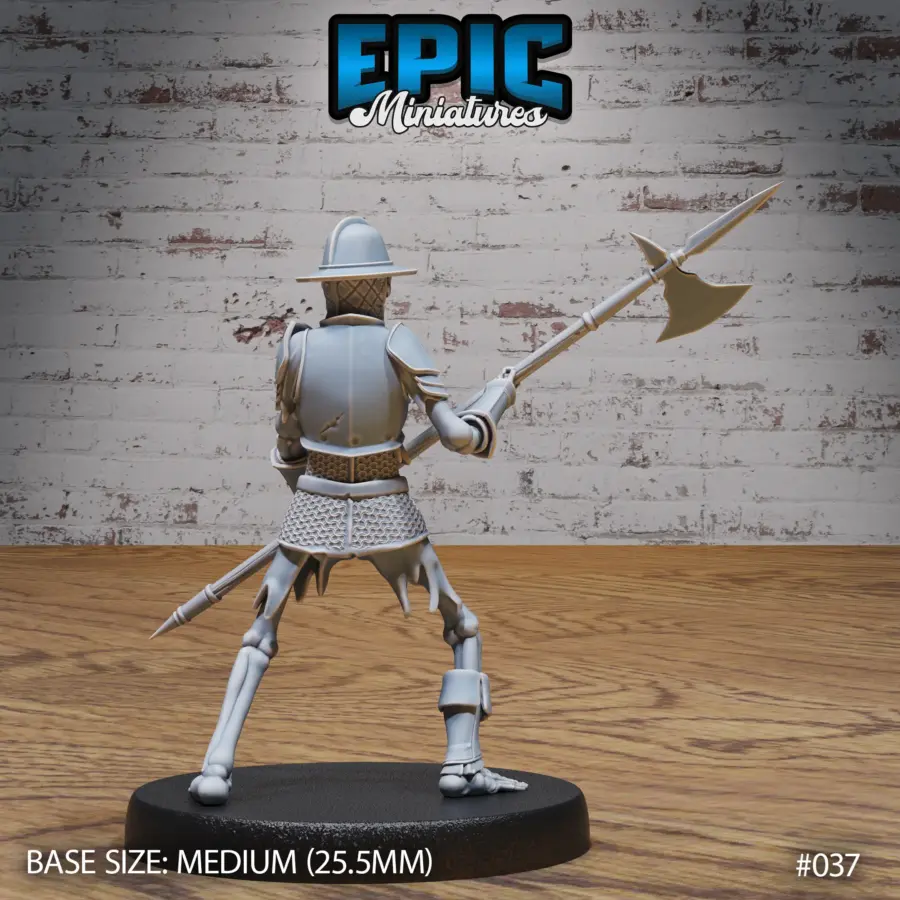 Skeleton Army Halberd (Medium) - Image 2