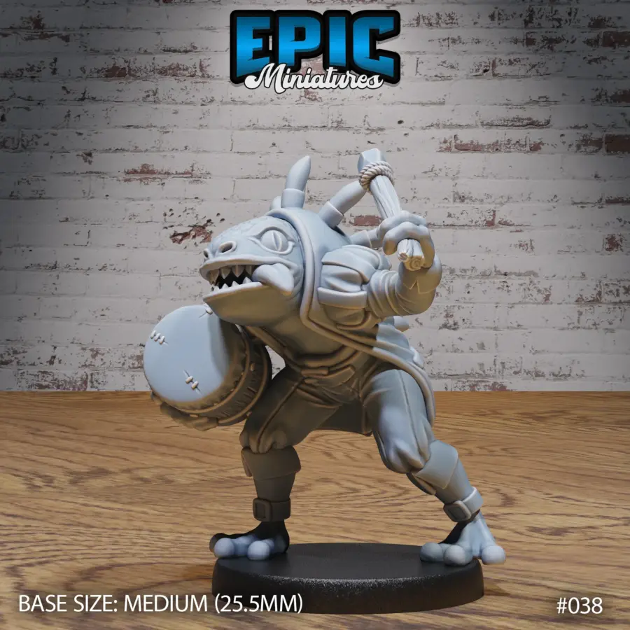 River Folk Bard (Medium)