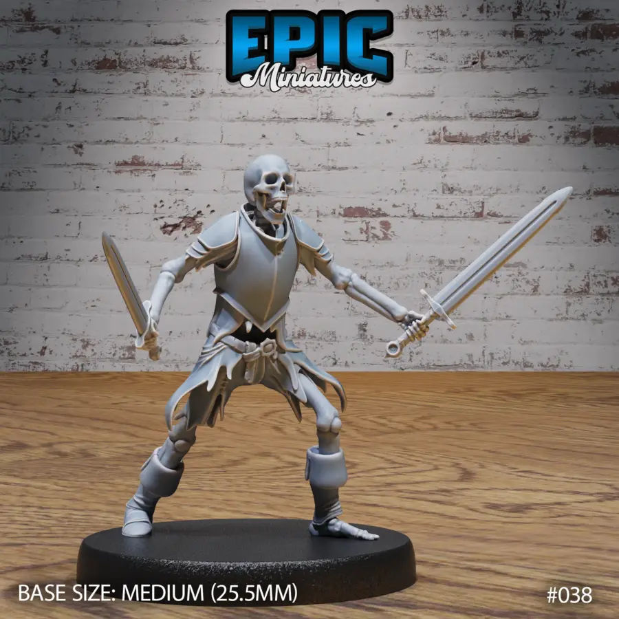 Skeleton Army Double Sword (Medium)