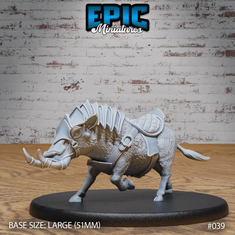Warthog Mount Running (Large)