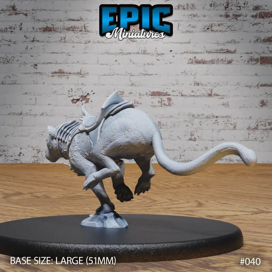Black Panther Mount Running (Large) - Image 2