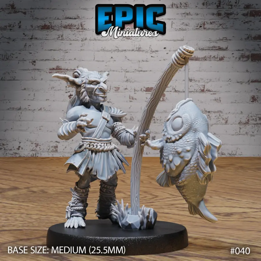 Classic Goblin Fisherman (Medium)