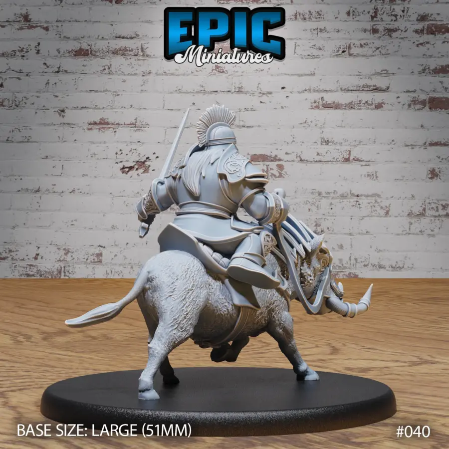 Dwarf Army Warthog Rider (Large) - Image 2