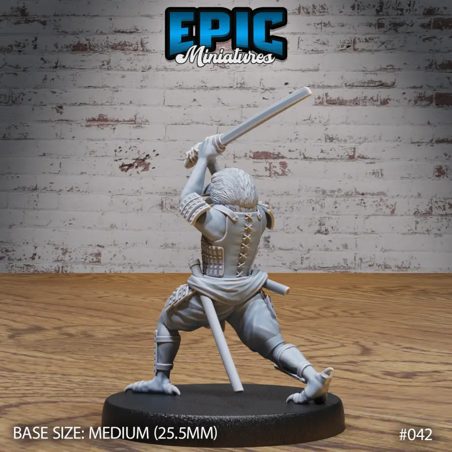 Kenku Bird Tribe Samurai (Medium) - Image 2