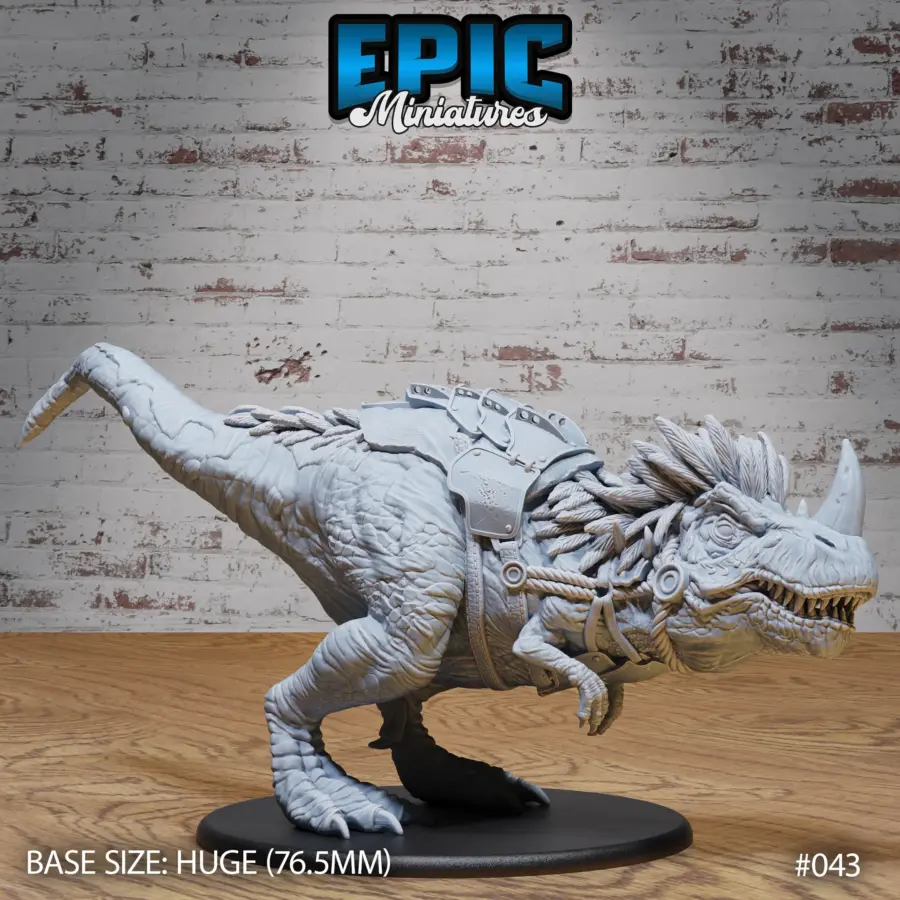 Horned Rex - 2 variations (Huge)