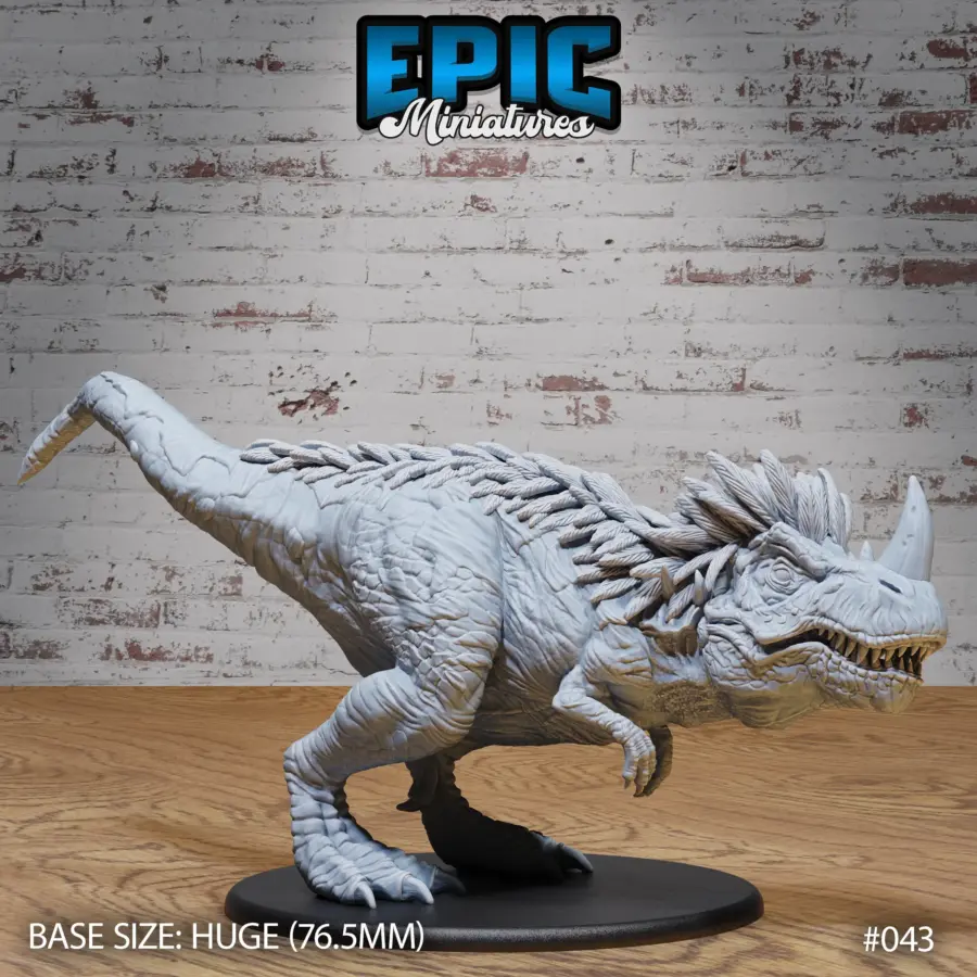 Horned Rex - 2 variations (Huge) - Image 3