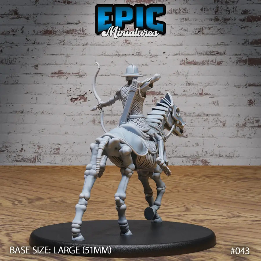 Skeleton Army Archer Mounted (Large) - Image 2