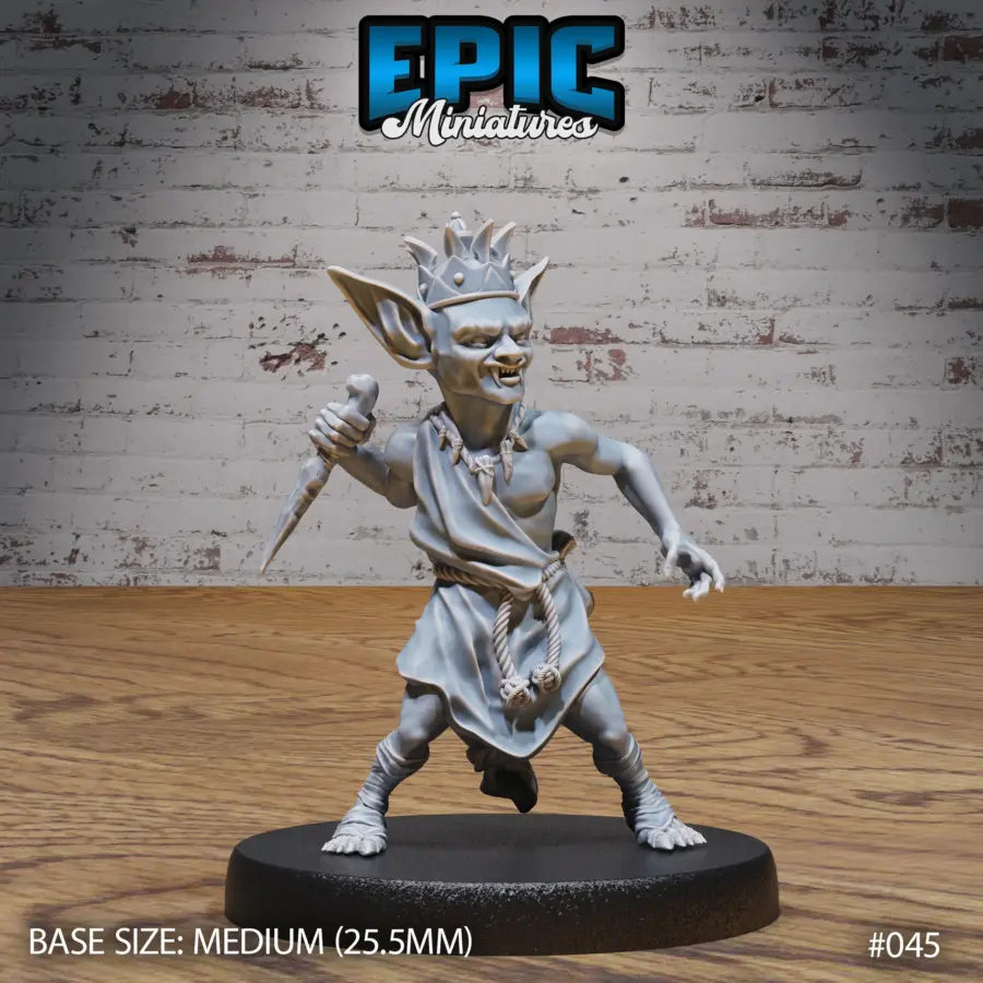 Goblin Tribe King (Medium)