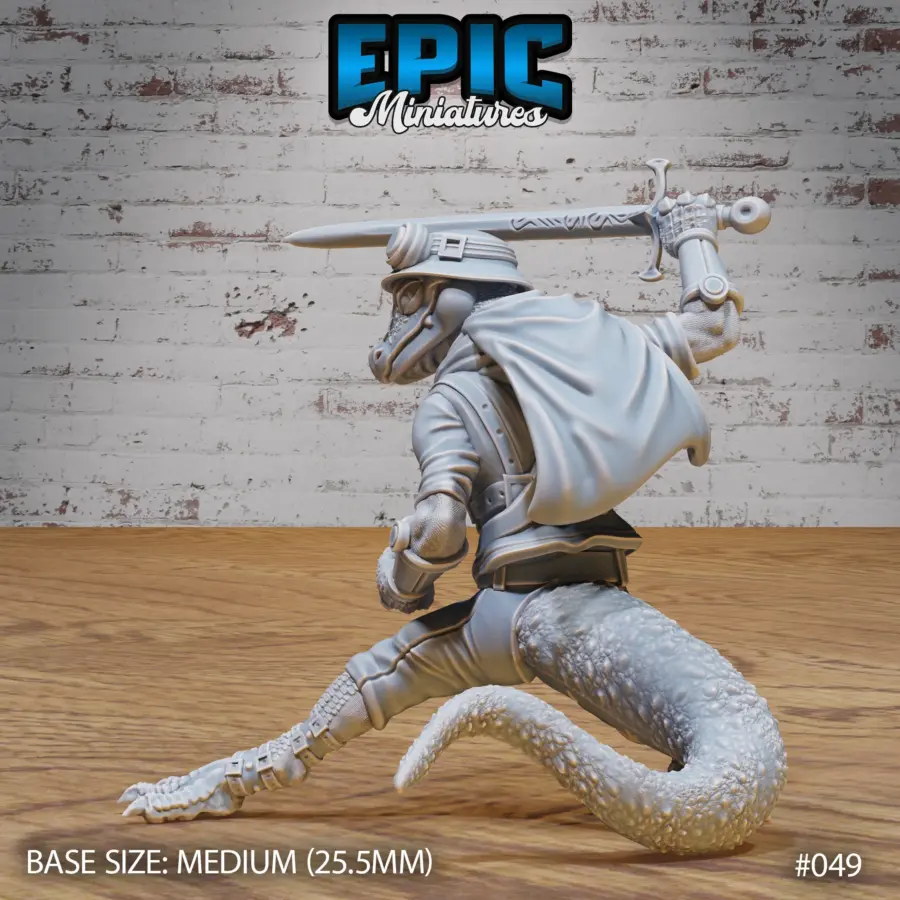 Brave Lizard Adventurer Sword (Medium) - Image 2