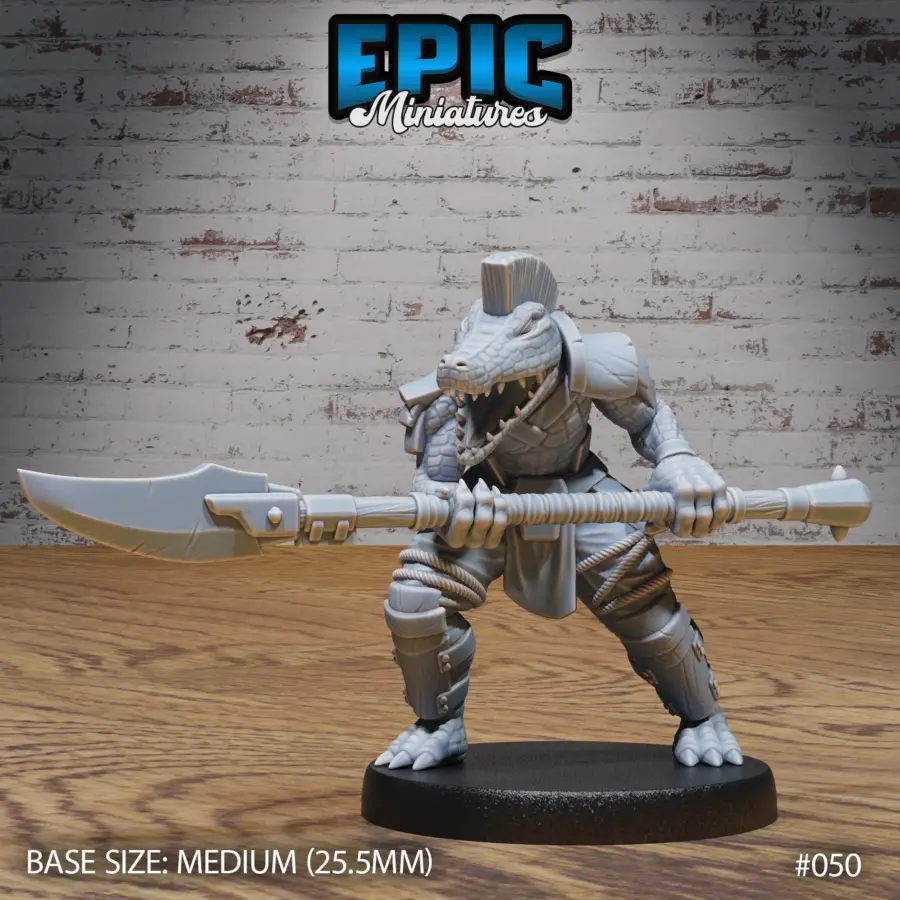 Alligator Folk Spear (Medium)