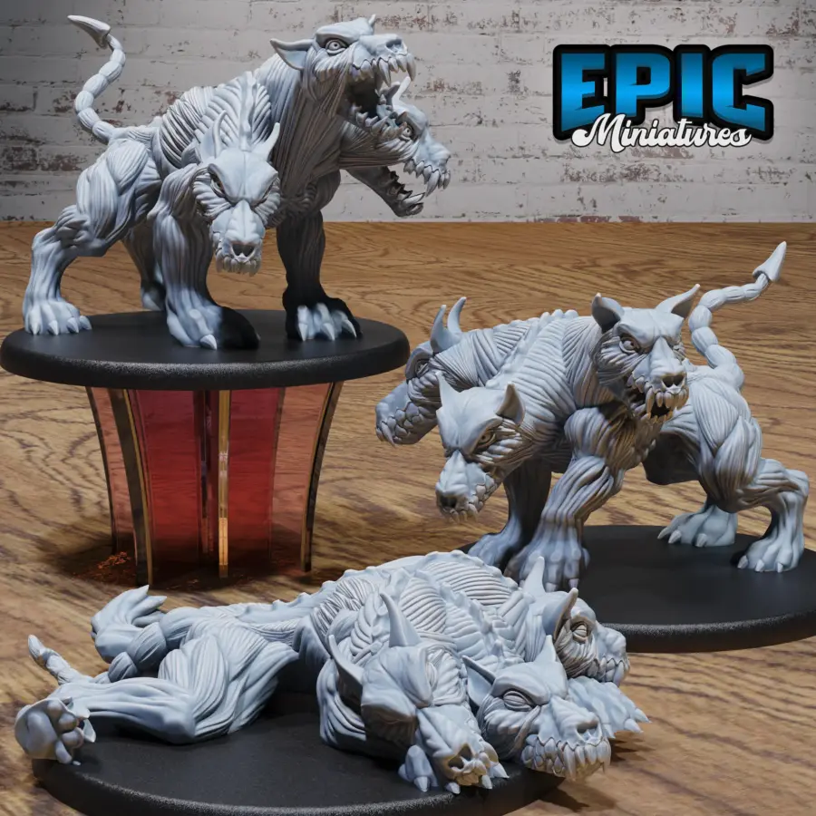 Skinned Cerberus Set