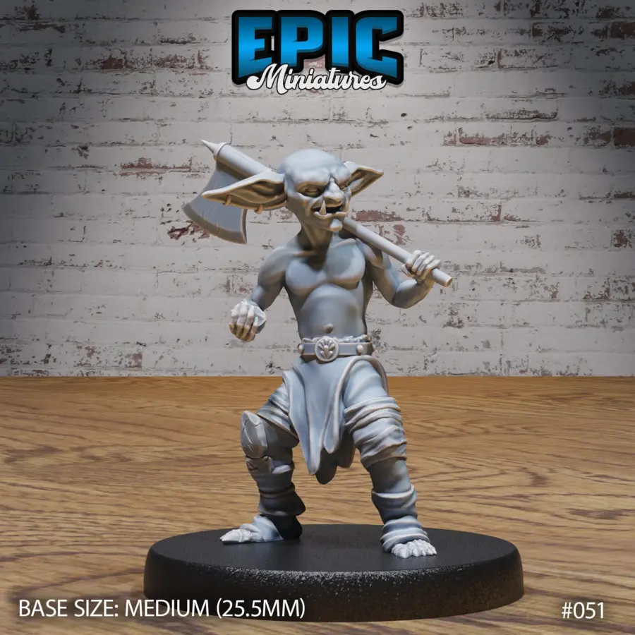 Goblin Tribe Barbarian (Medium)