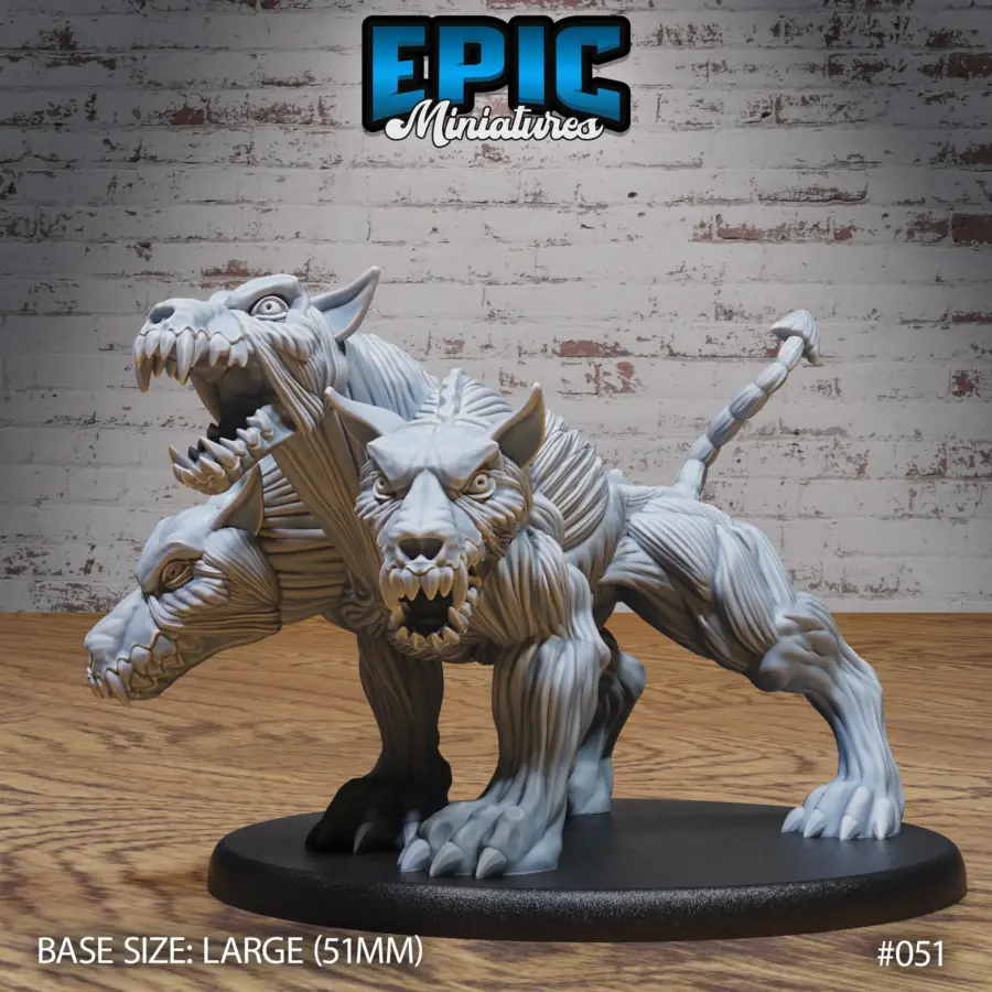 Skinned Cerberus (Large)