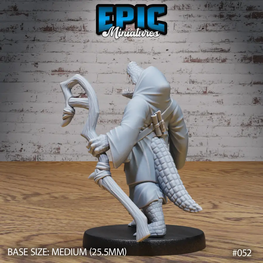 Alligator Folk Wizard (Medium) - Image 3
