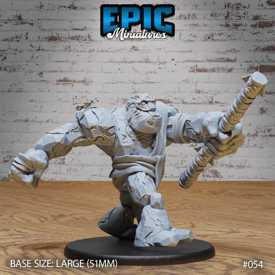 Stone Golem Attack (Large)