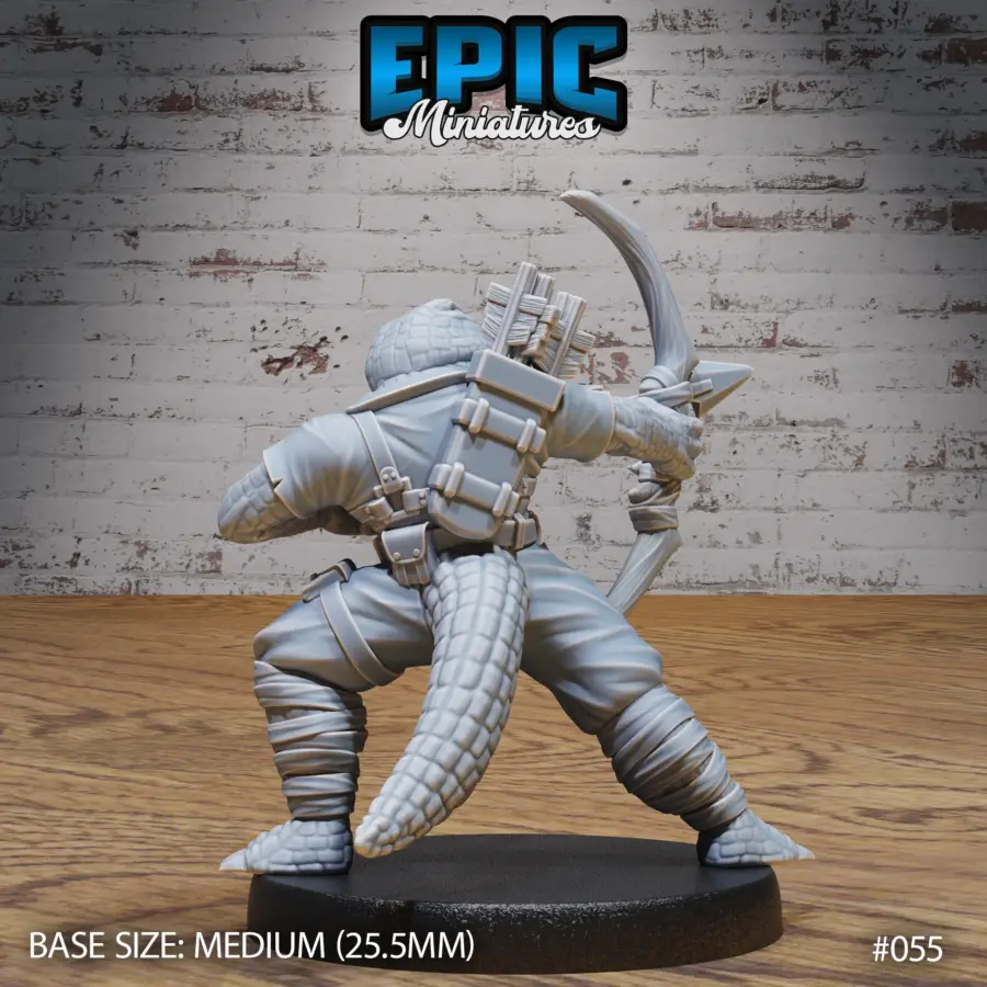 Alligator Folk Archer (Medium) - Image 2