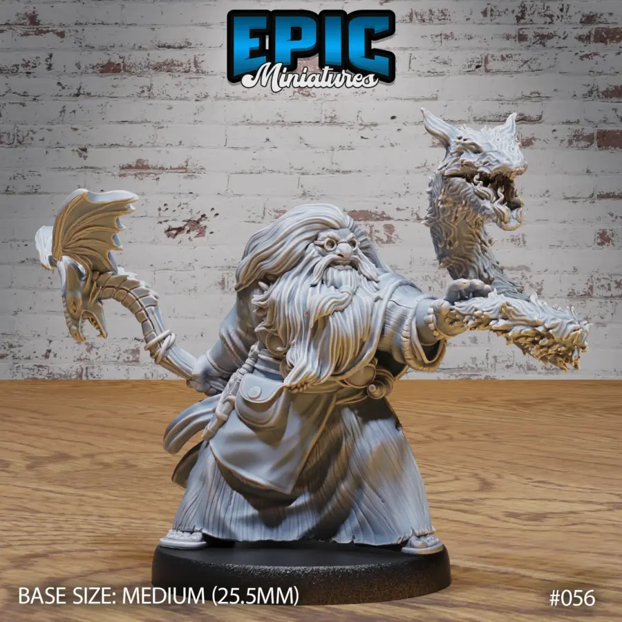 Elemental Magic Dwarf (Medium)