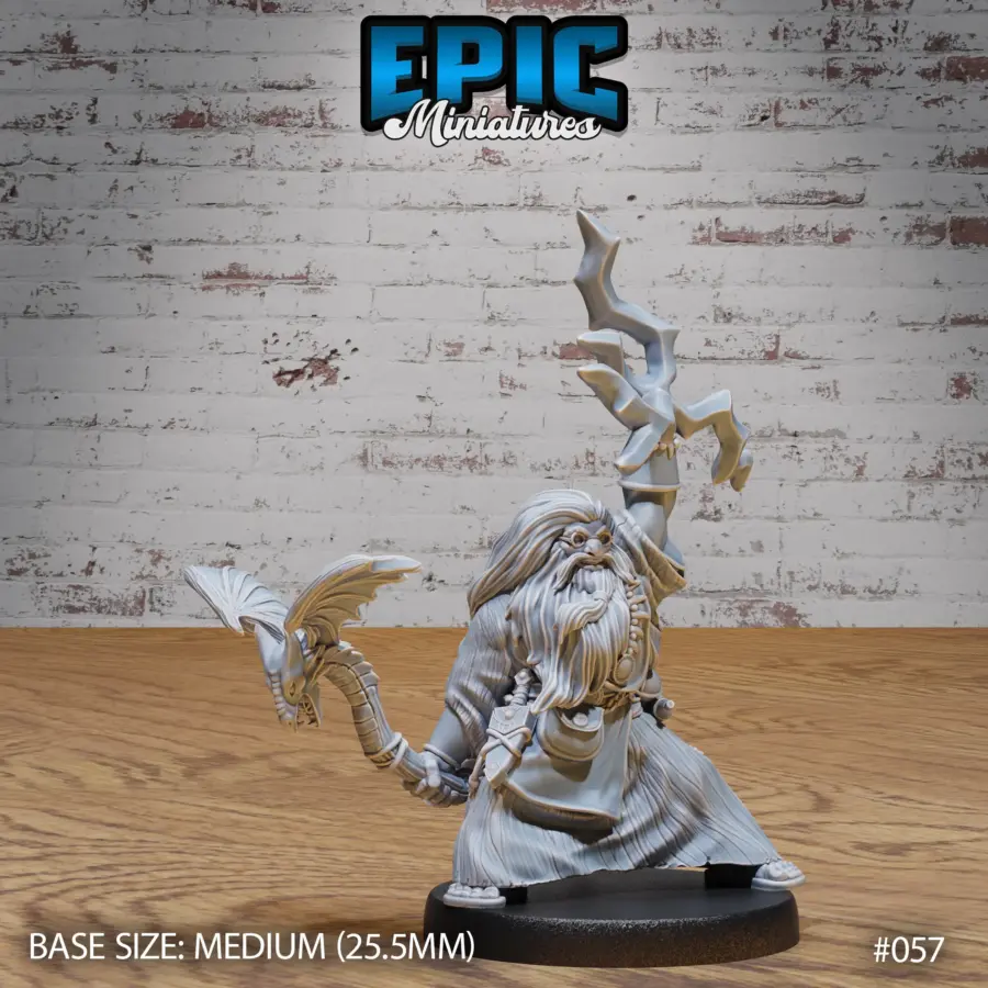 Elemental Magic Dwarf Lightning (Medium)