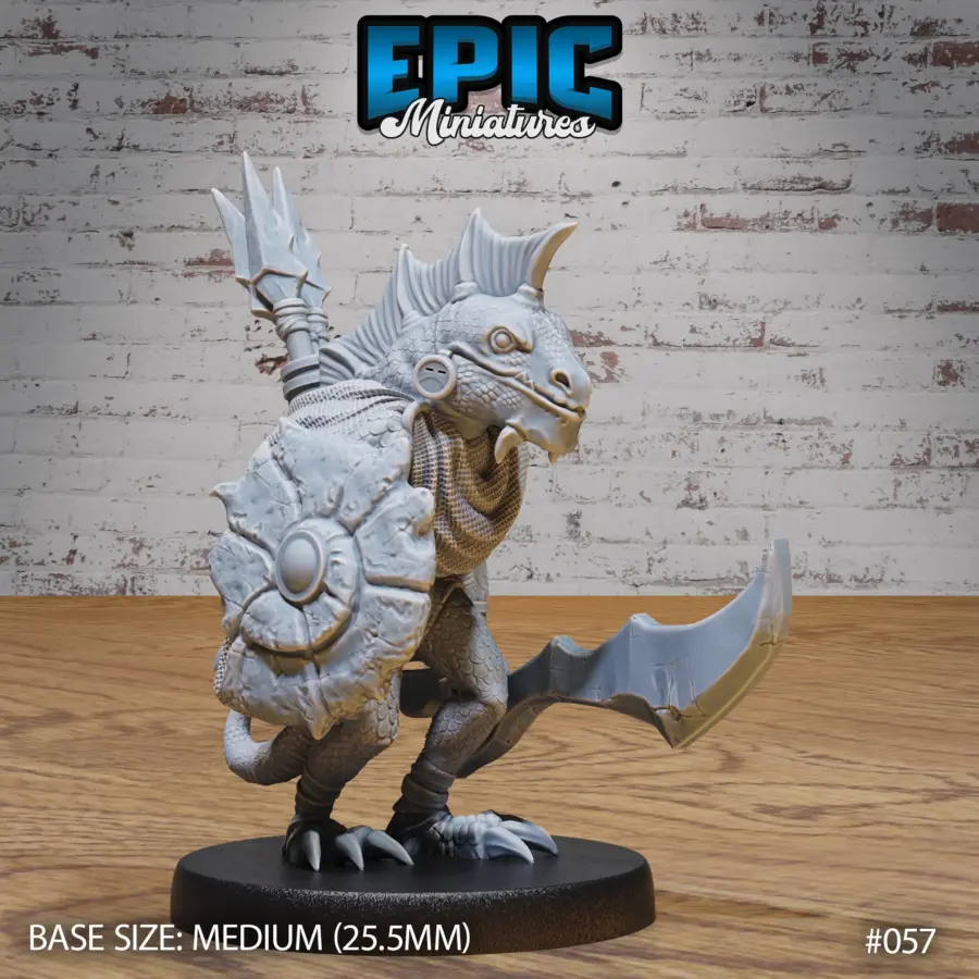Tribal Lizard Folk (Medium)