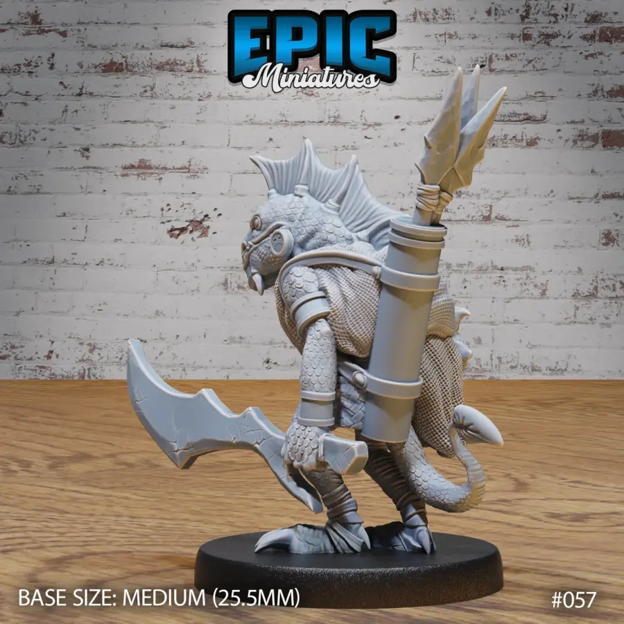 Tribal Lizard Folk (Medium) - Image 2
