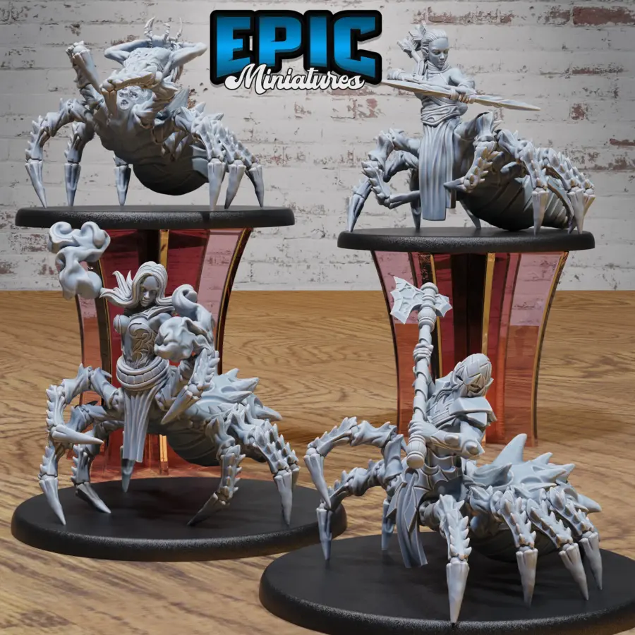 Drider Folk Mutating / Drider Folk Archer / Drider Folk Sorceress / Drider Folk Warrior Set