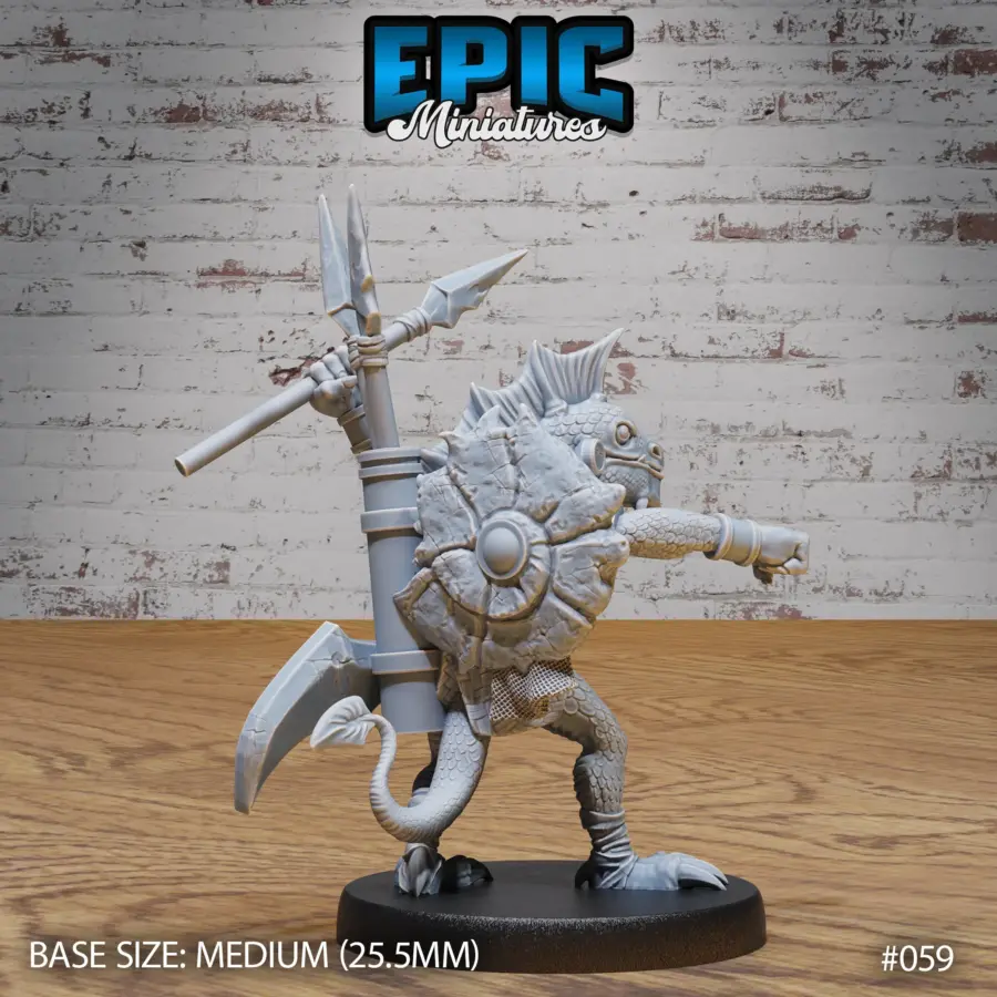 Tribal Lizard Folk Throwing (Medium) - Image 2