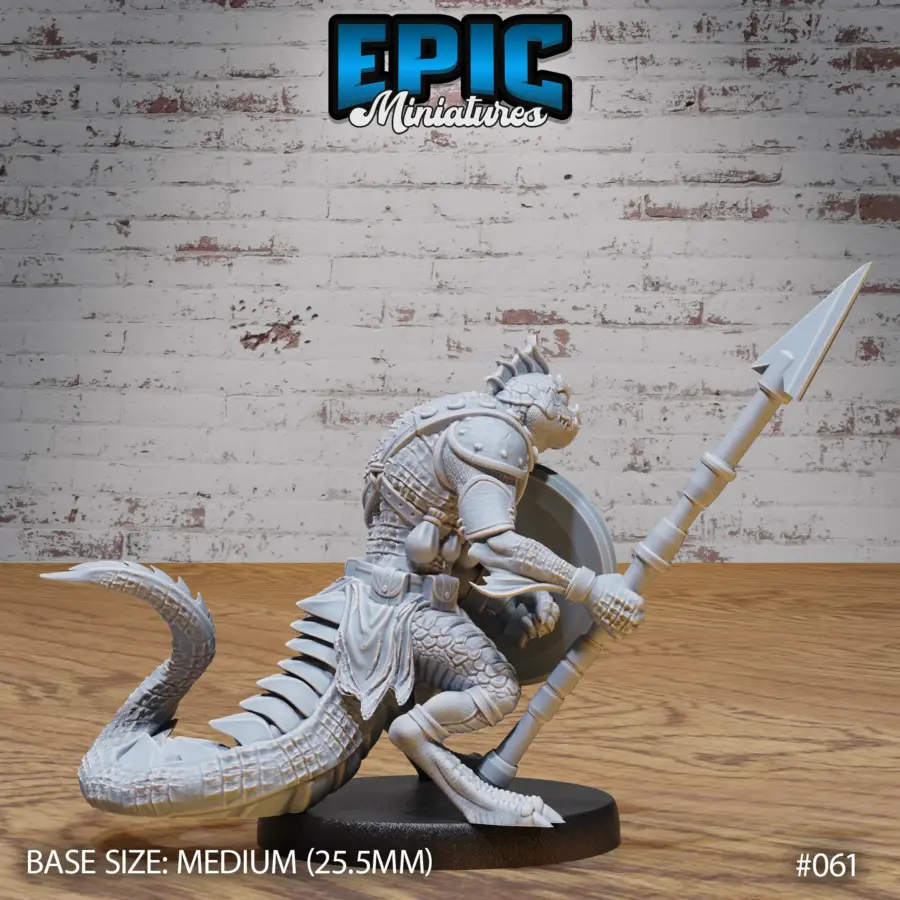 Bandit Lizard Folk Spear (Medium) - Image 2