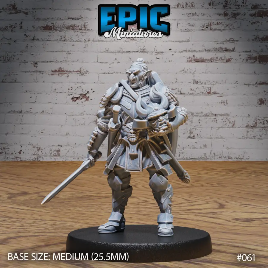 Hobgoblin Adventurer Warrior (Medium)