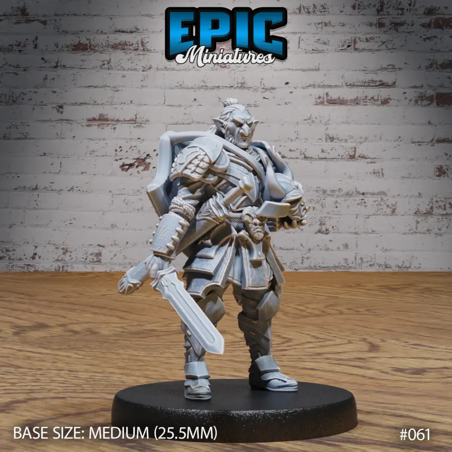Hobgoblin Adventurer Warrior (Medium) - Image 3