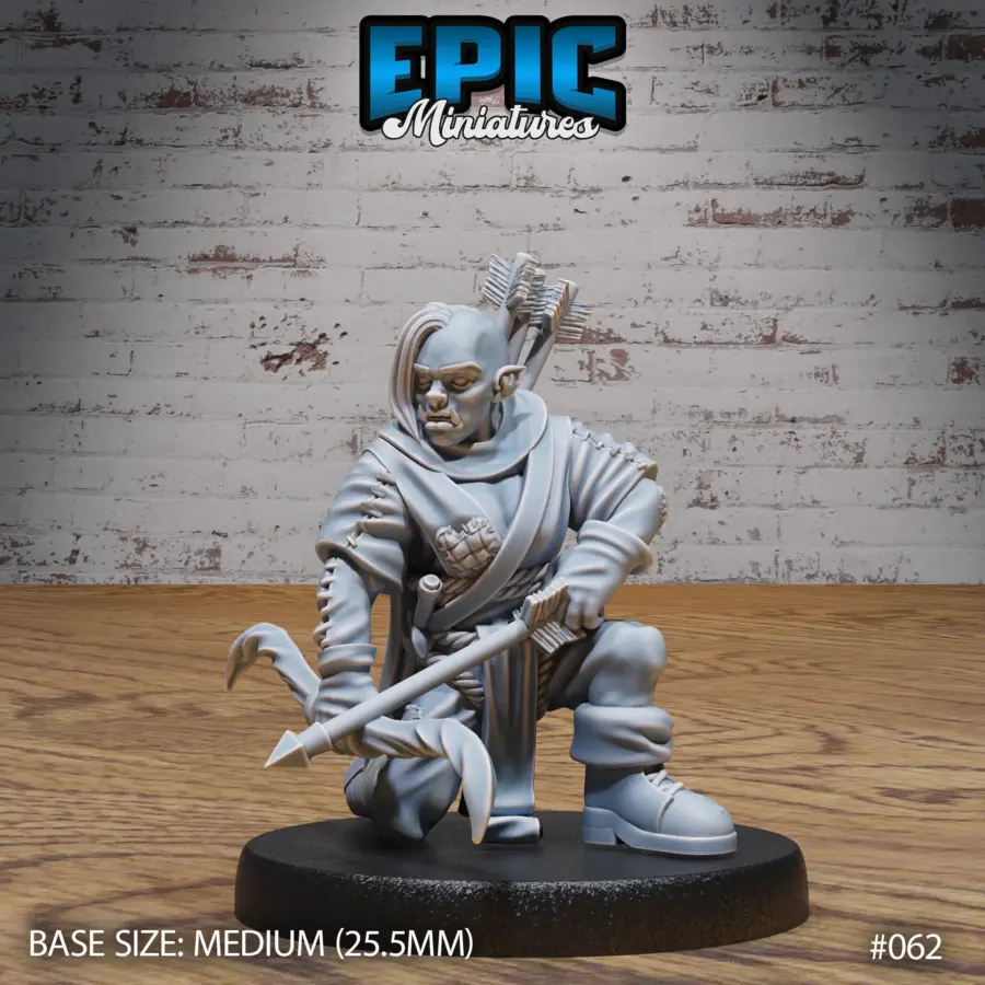City Guard Female Orc Archer (Medium)